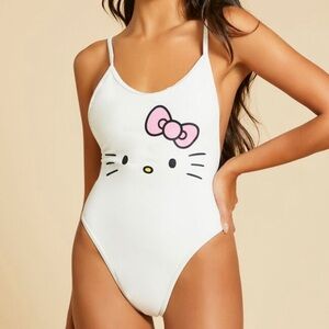 NWOT F21 Hello Kitty Swimsuit